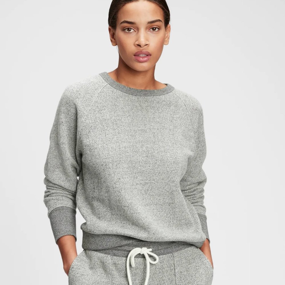Gap Marled Crewneck Sweatshirt